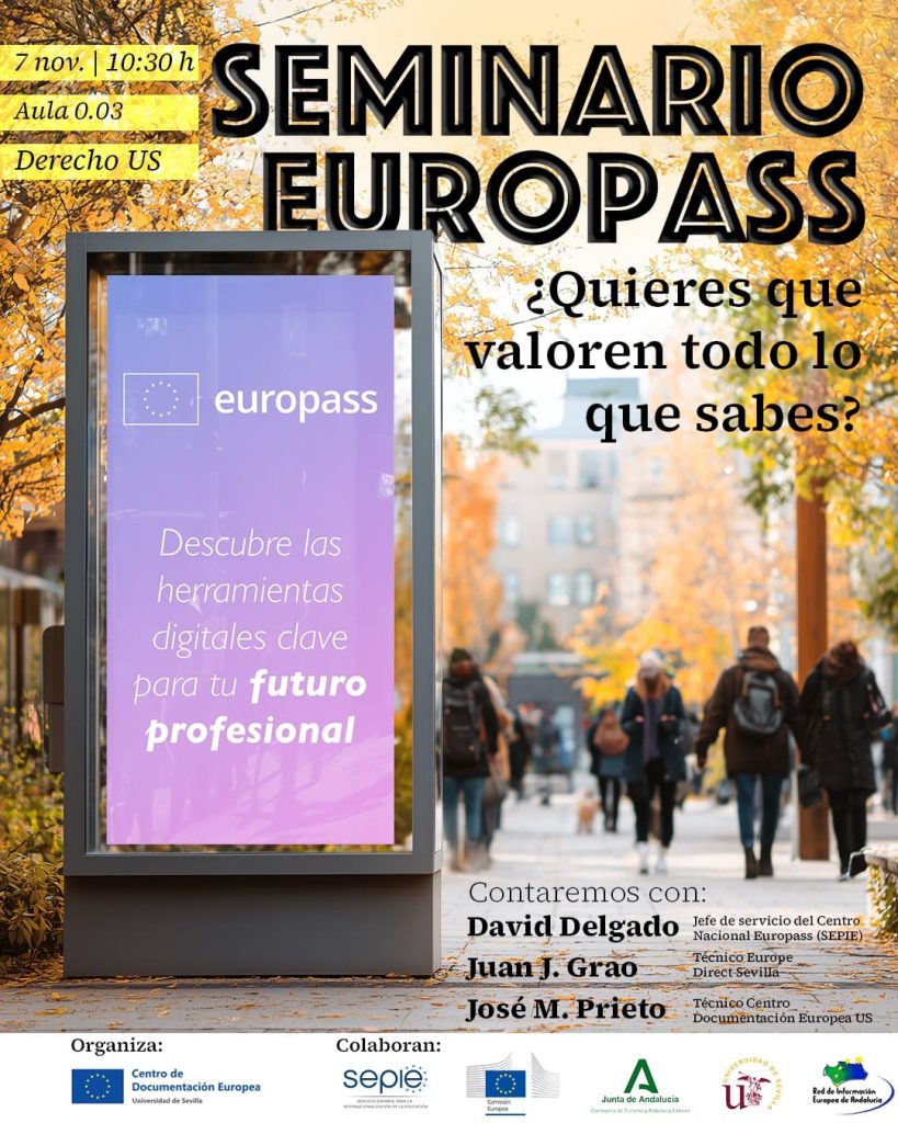 Cartel Seminario Europass
