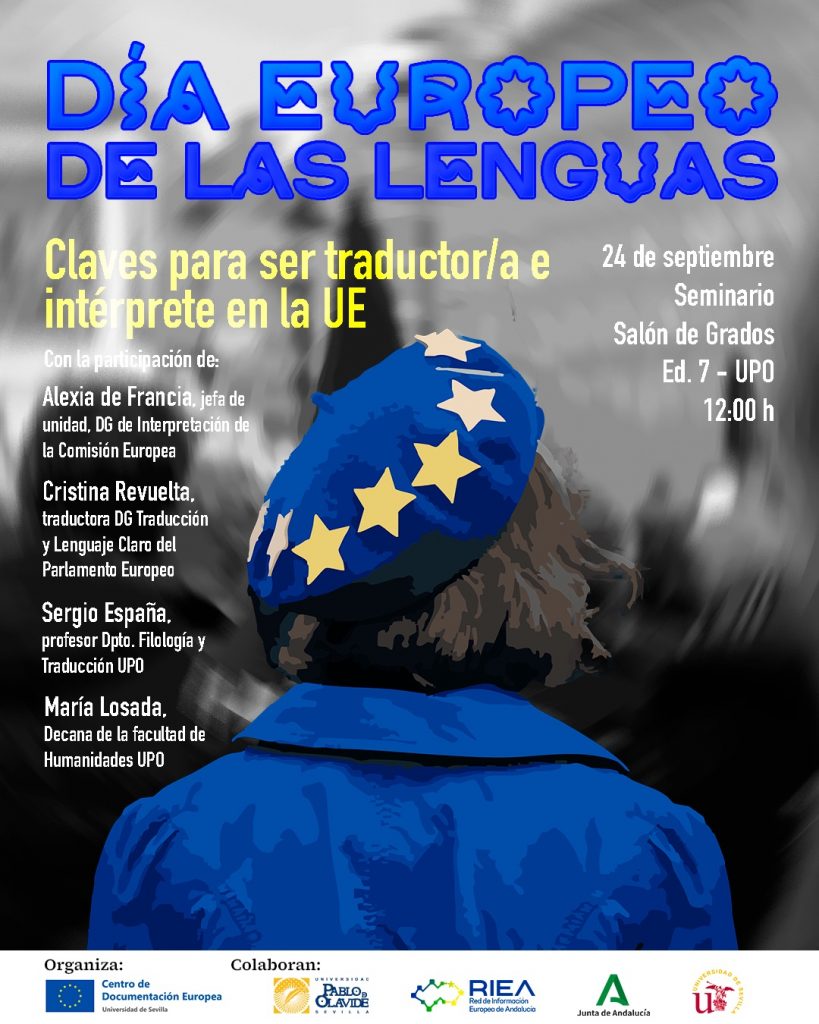 Cartel Día Europeo de las Lenguas Sevilla
